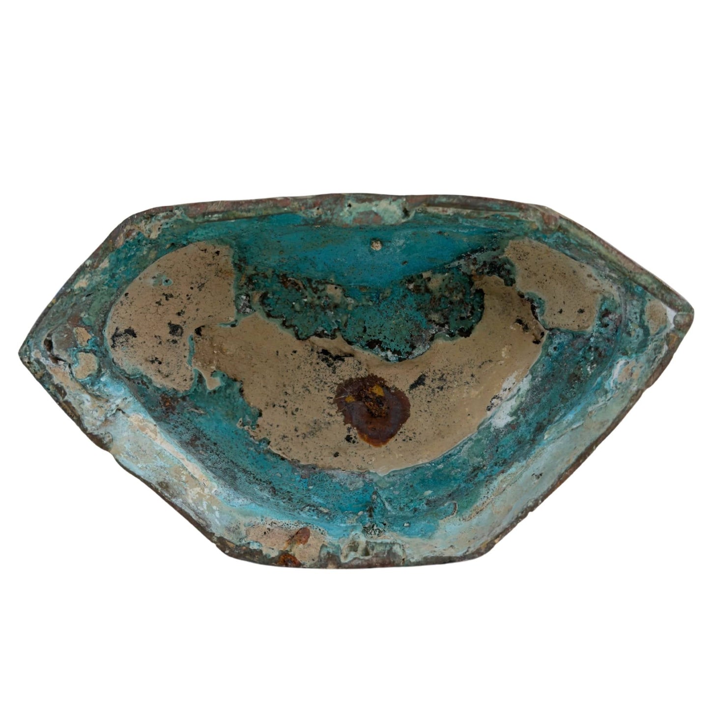 Antiek Ayutthaya Boeddhabeeld in Bhumisparsha Mudra – 17e/18e Eeuw – Museaal Brons