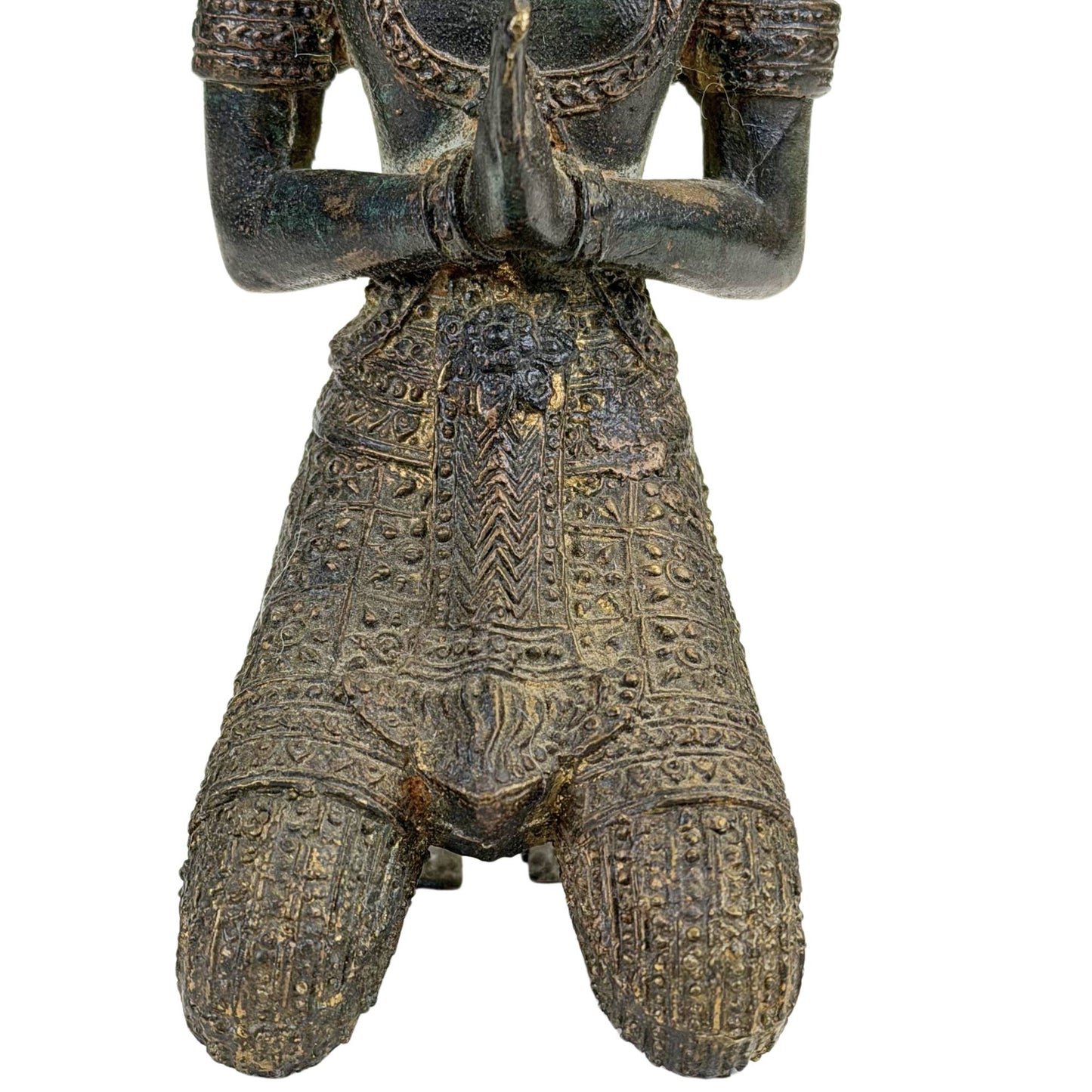 Thaise Bronzen Theppanom Tempelwachter 
