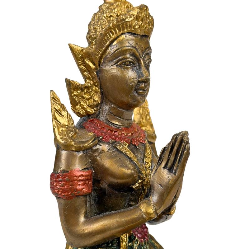 Polychroom religieus beeld Thailand
