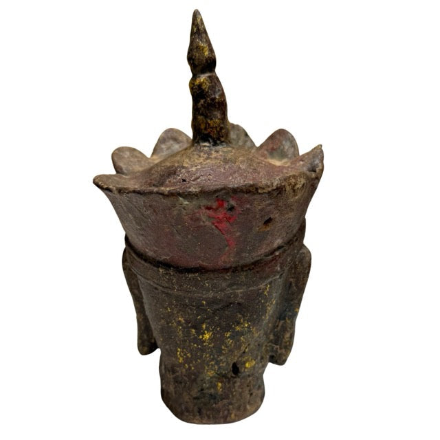 Calm compassionate expression of the smaller Ksitigarbha head
