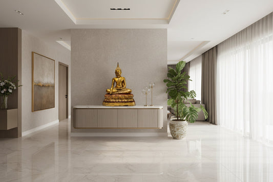 Antiek Thai Rattanakosin Boeddha Beeld
