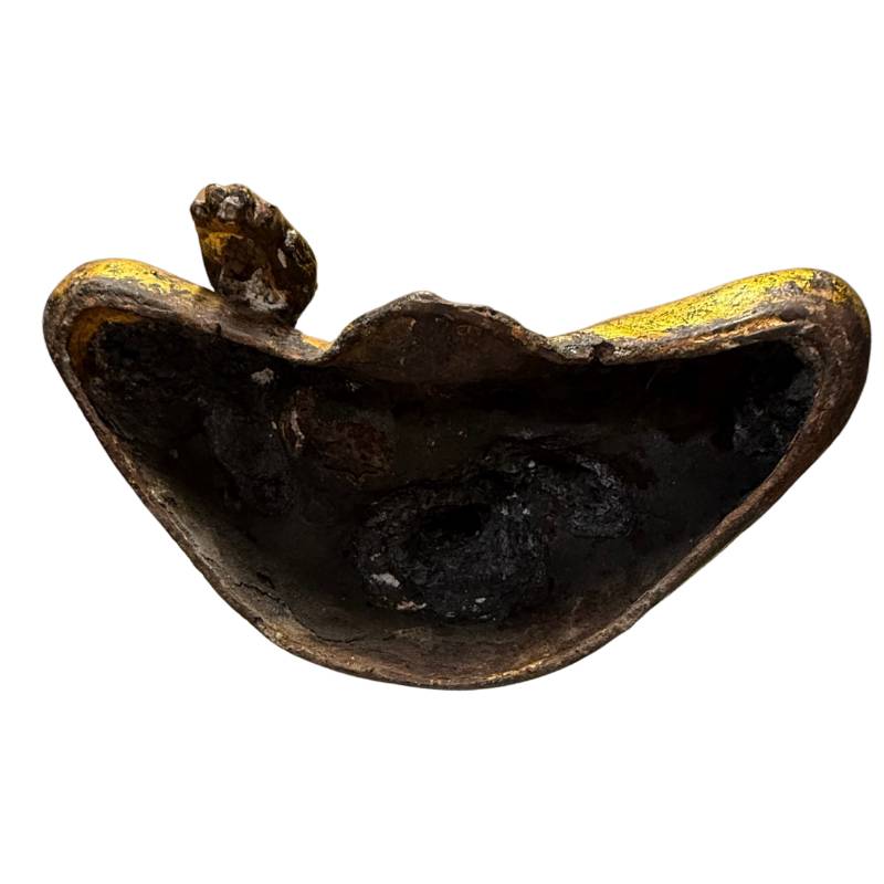 1stbuddha expertise geaudit Chinees ijzeren Boeddhabeeld