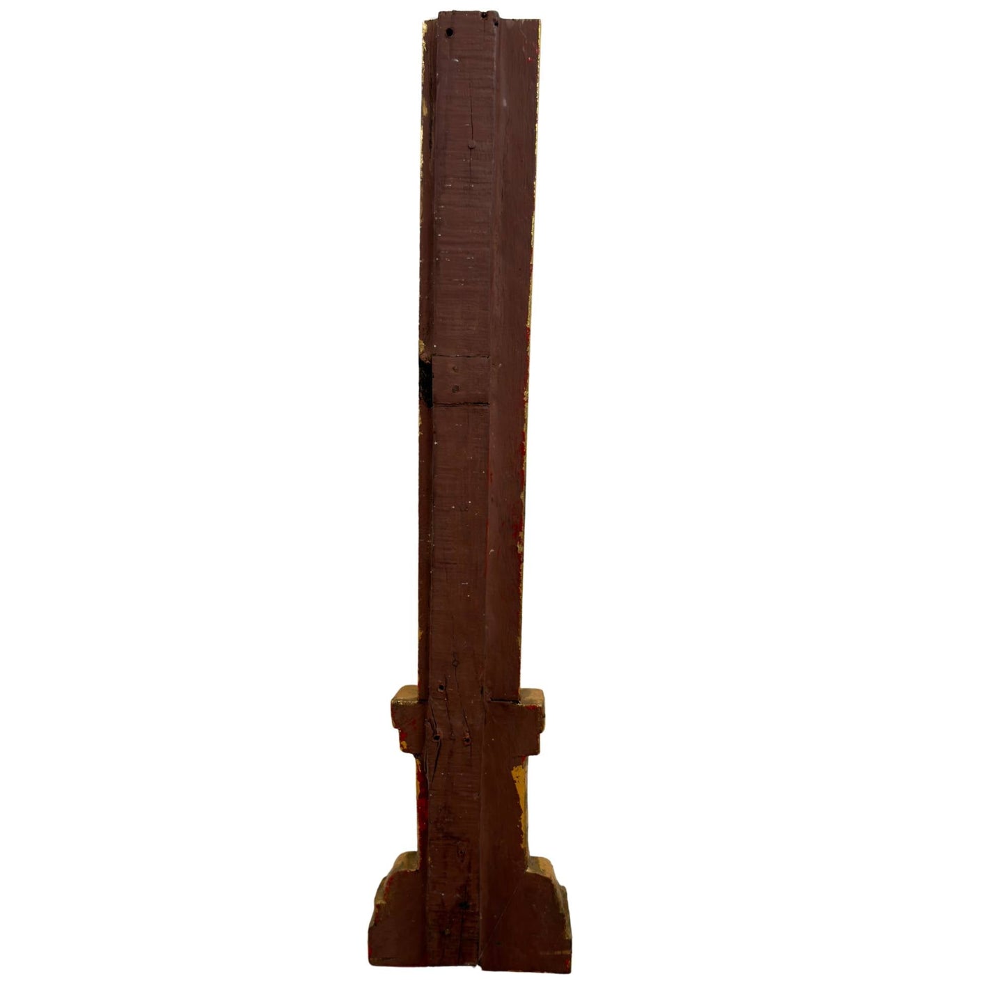 Monumentaal Birmaans Tempelfronton Ensemble (5-delig, ca. 200 cm hoog) – Mandalay-stijl (ca. 1900)