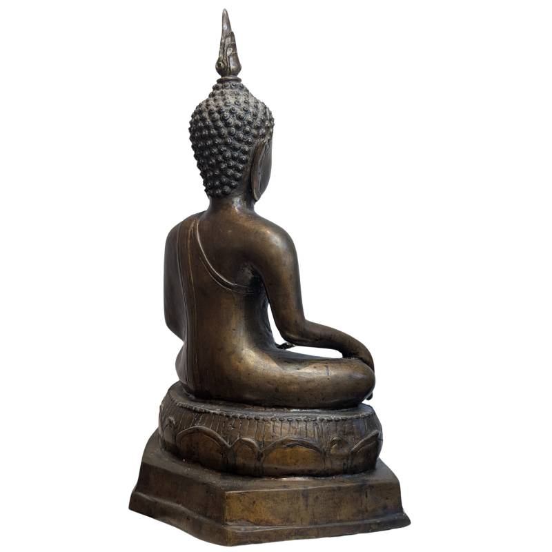 Antiek bronzen Boeddha beeld
