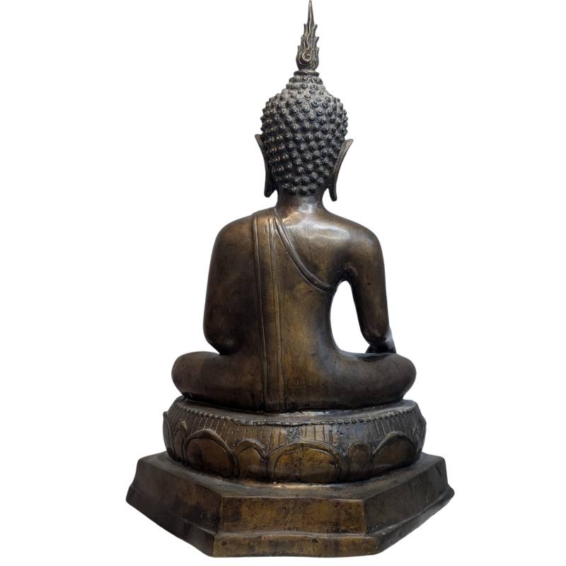 Zittende Boeddha Bhumisparsha Mudra
