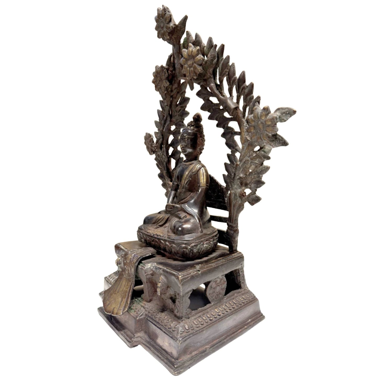 Zeldzaam bronzen beeld uit Mustang
