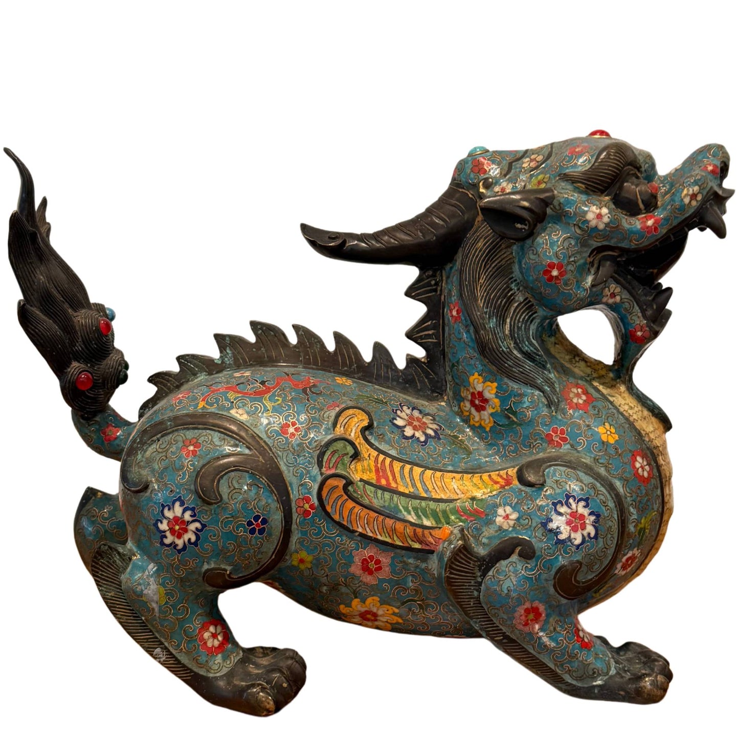 Paar Monumentale Antieke Pixiu – foo doggs