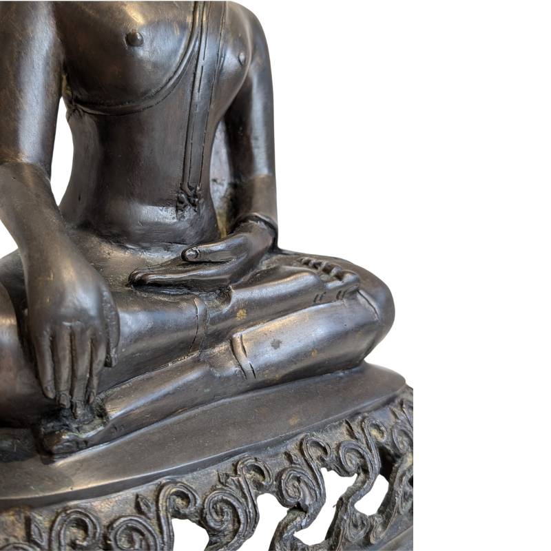 Religieuze bronzen sculptuur
