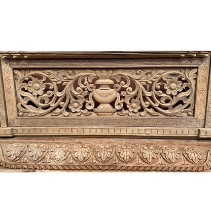 Architecturaal topstuk 1stbuddha Nepalees teakhout frame 365cm