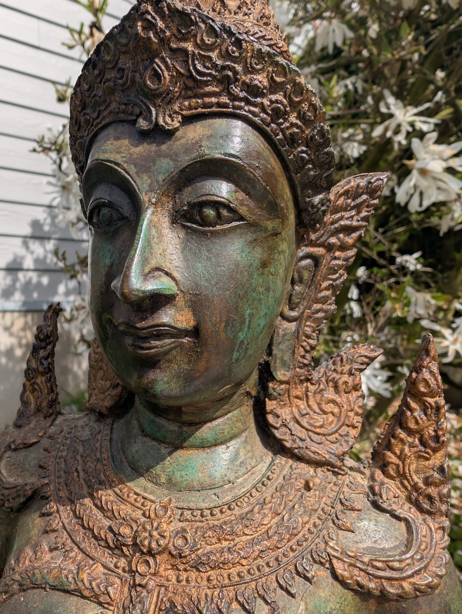 Thaise tempelwachters in brons lot 433
