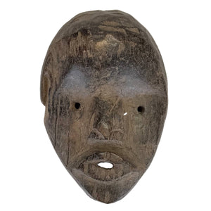 Oud Afrikaans Houten Masker Muurkunst