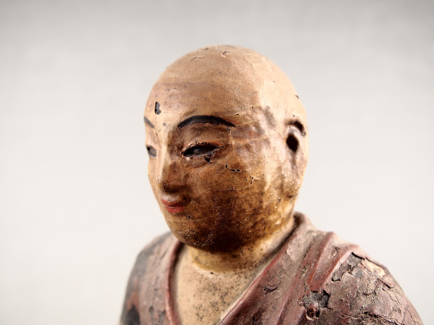 Antiek Japans beeld uit boeddhistische traditie
