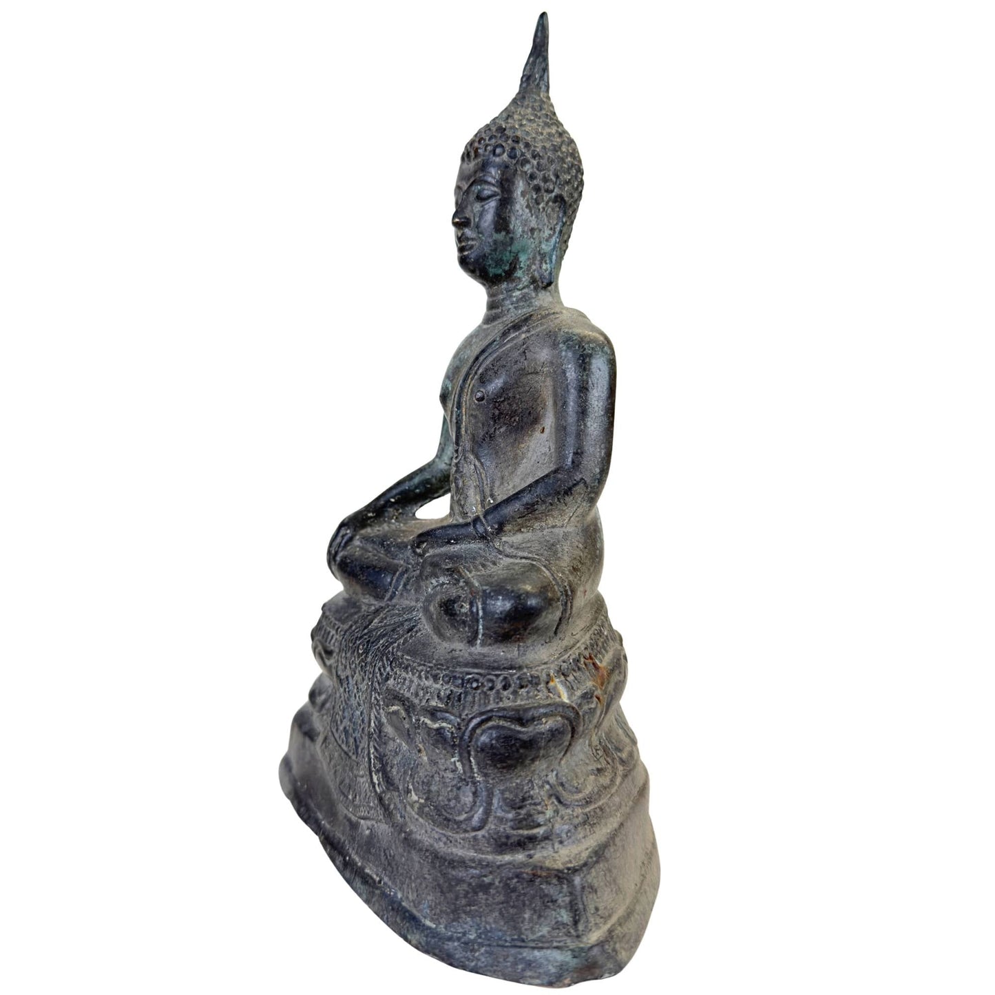 Hoogwaardig antiek verzamelobject uit Thailand voor boeddhistische kunstkenners.
