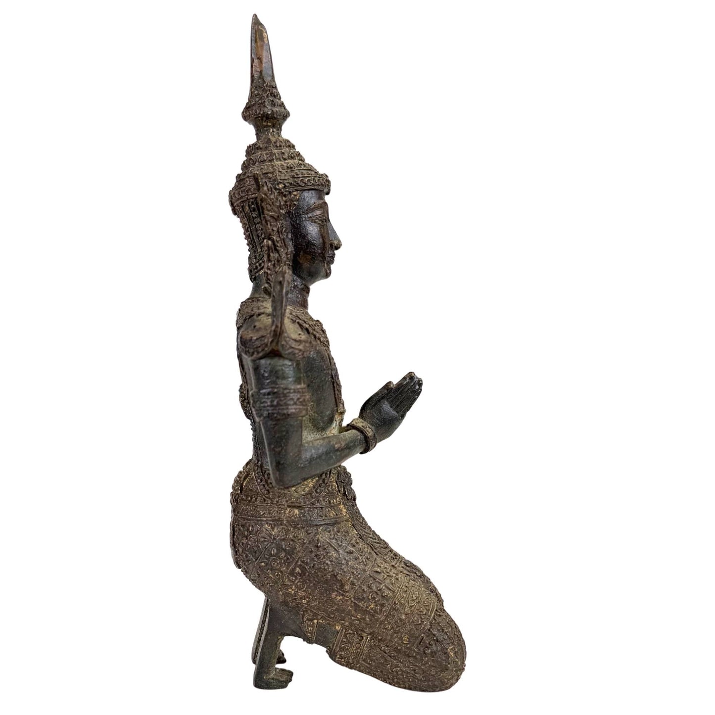 antieke aziatische kunst sculptuur bronsgietsel