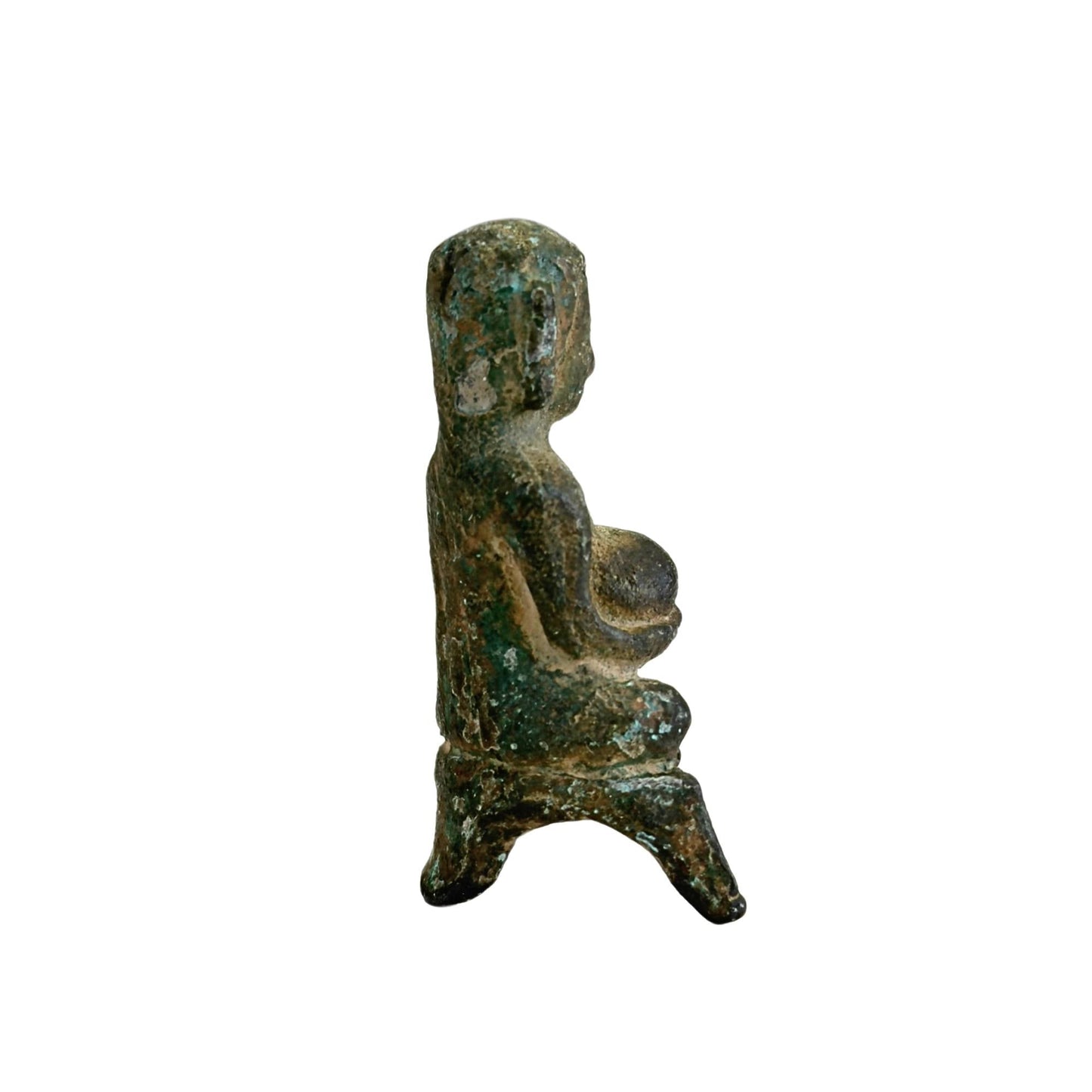 Antieke miniatuur van de Boeddha uit Thailand