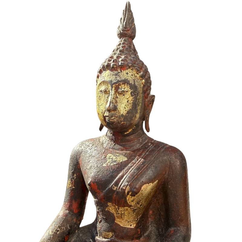 Antieke tempel Boeddha uit de regio Myanmar.