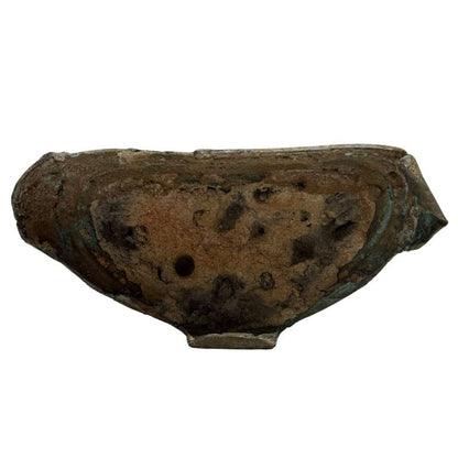 Antique Southeast Asian Meditation Buddha – Bronze, 37 cm – close view of the central details