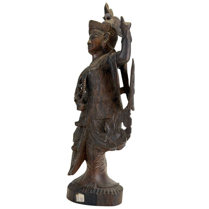 Authentieke Kinnari sculptuur uit Myanmar
