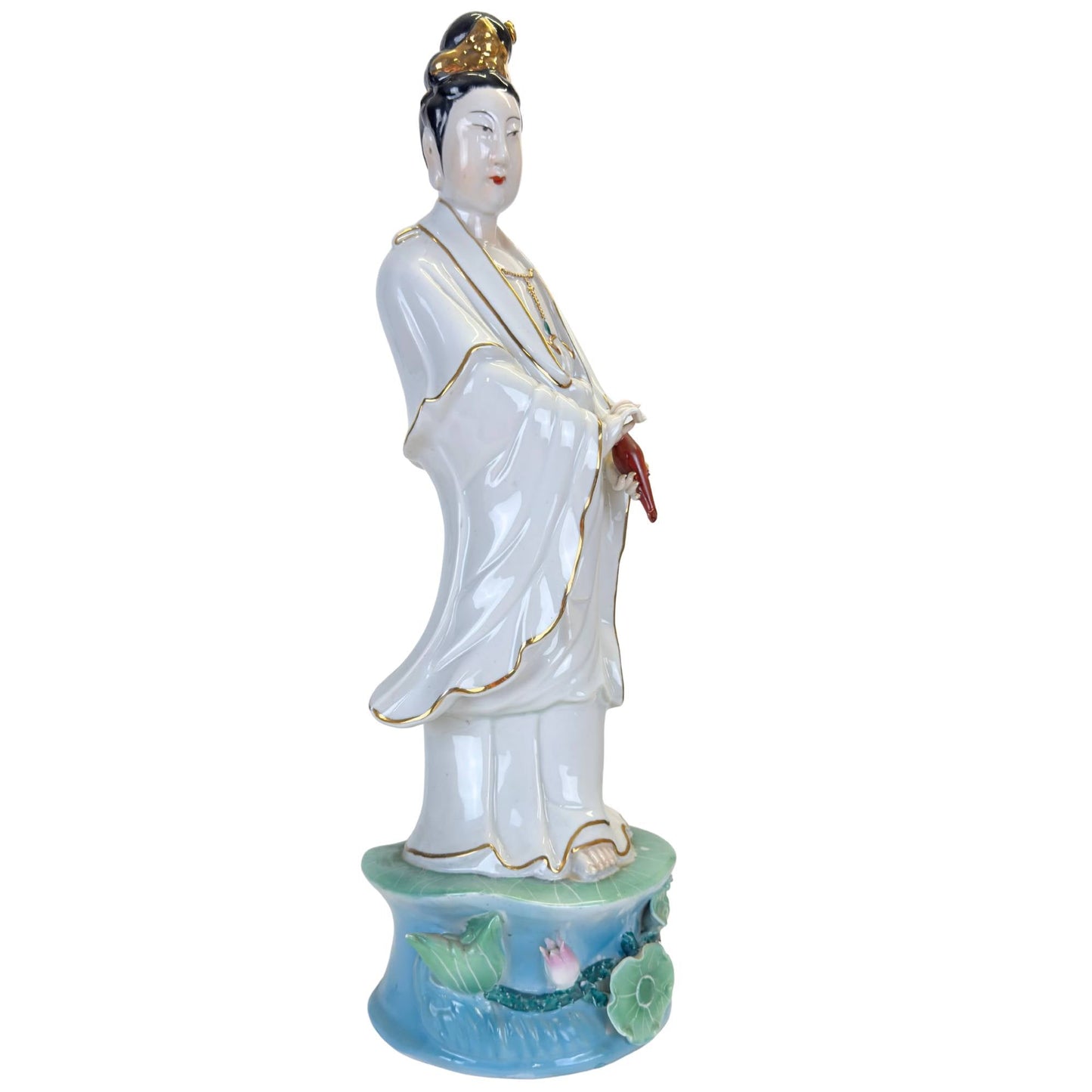 Groot spiritueel Bodhisattva beeld voor het bevorderen van vrede en harmonie.