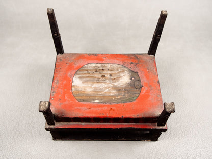 Antique Japanese Kobo Daishi in Zushi Shrine – Edo Attribution, 35 cm – close view of the upper section