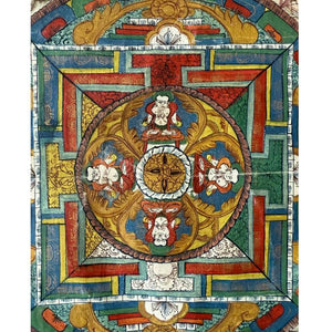 Boeddhistische Mandala-Thangka Nepal Lot 339