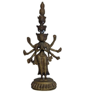 Eleven-Headed Avalokiteshvara – Bronze, 30 cm