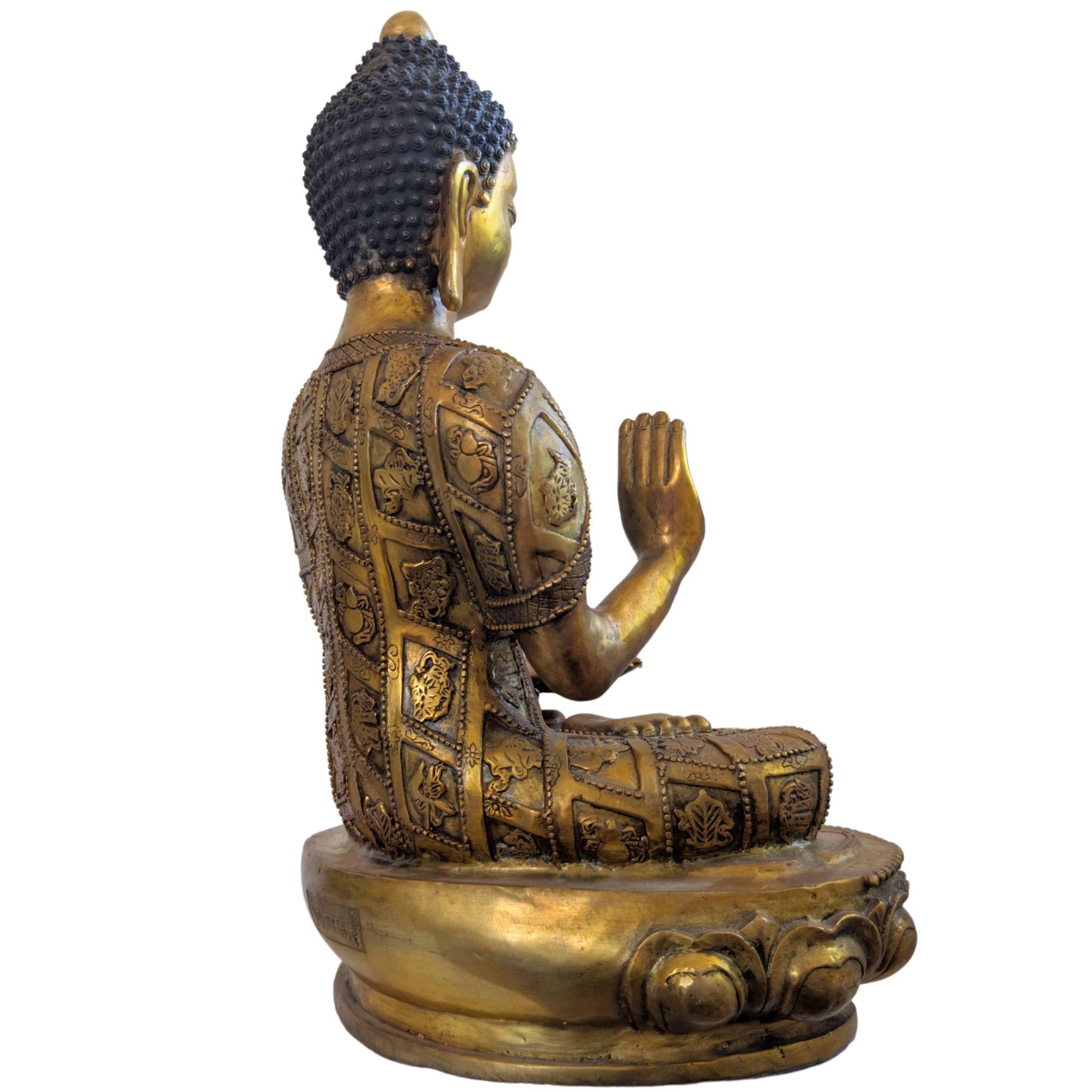 Exclusief Boeddha beeld brons uit de collectie van 1stBuddha