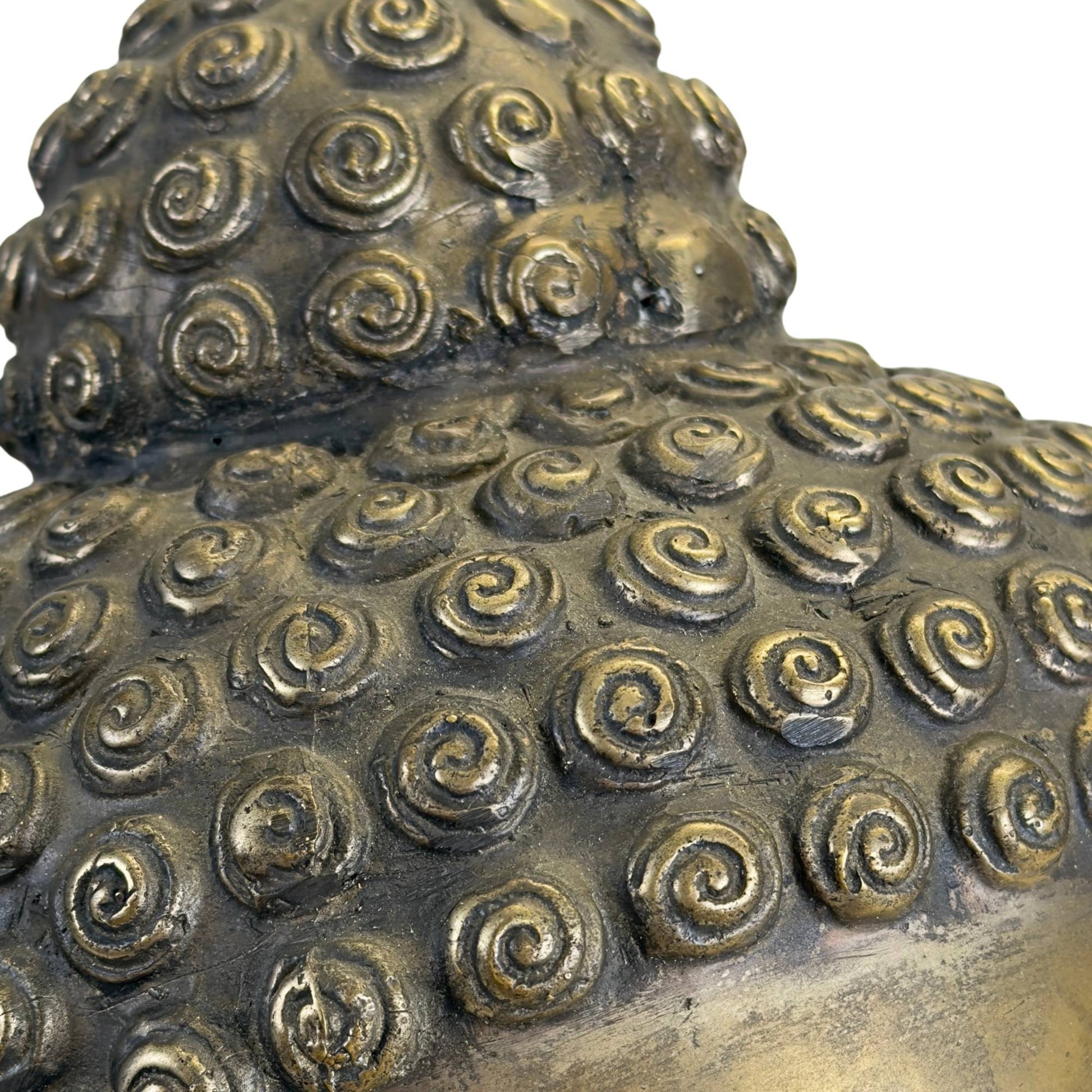 Exclusief bronzen Boeddha hoofd als Aziatisch kunstobject