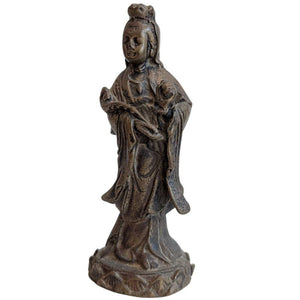Guanyin Reisbeeld – Oud Brons, Persoonlijke Bescherming lot 145
