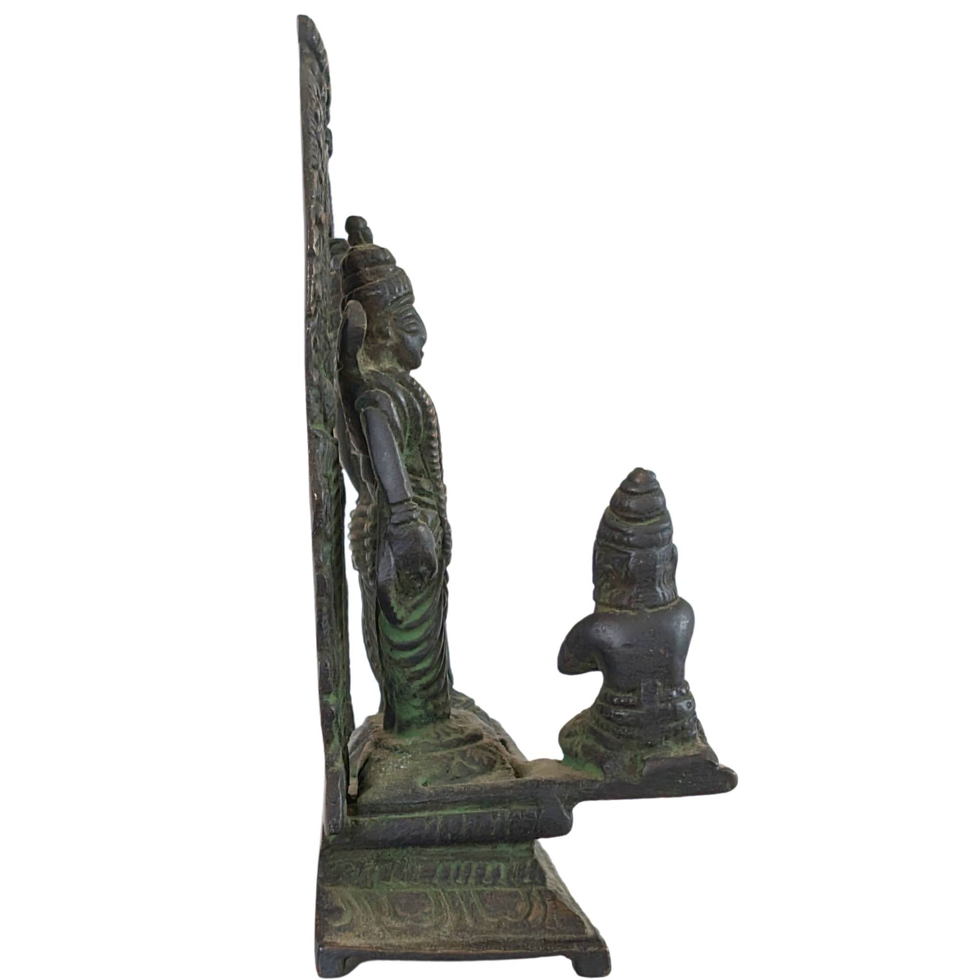 Traditioneel hindoe altaarstuk Ram Darbar spiritueel verzamelobject