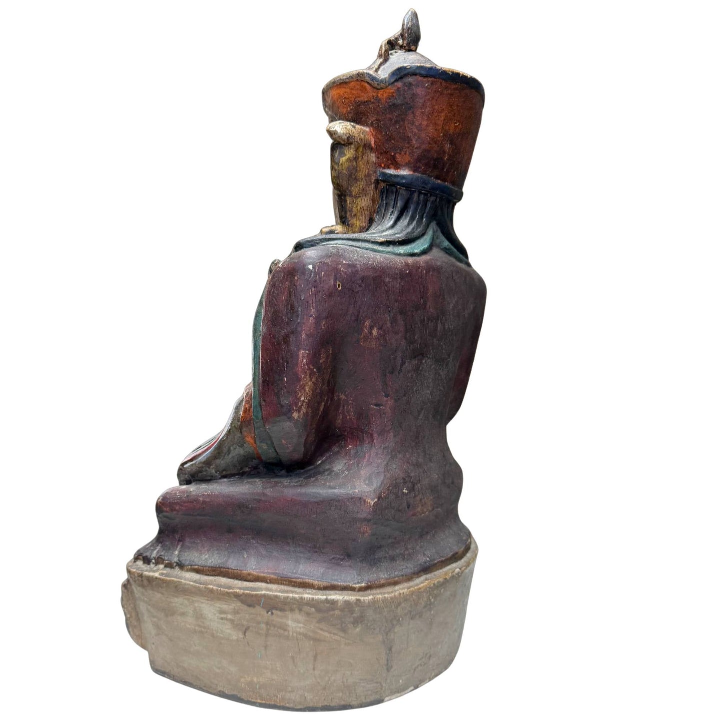 Historische patina houten Karma Pakshi 2,3kg dehydratatie