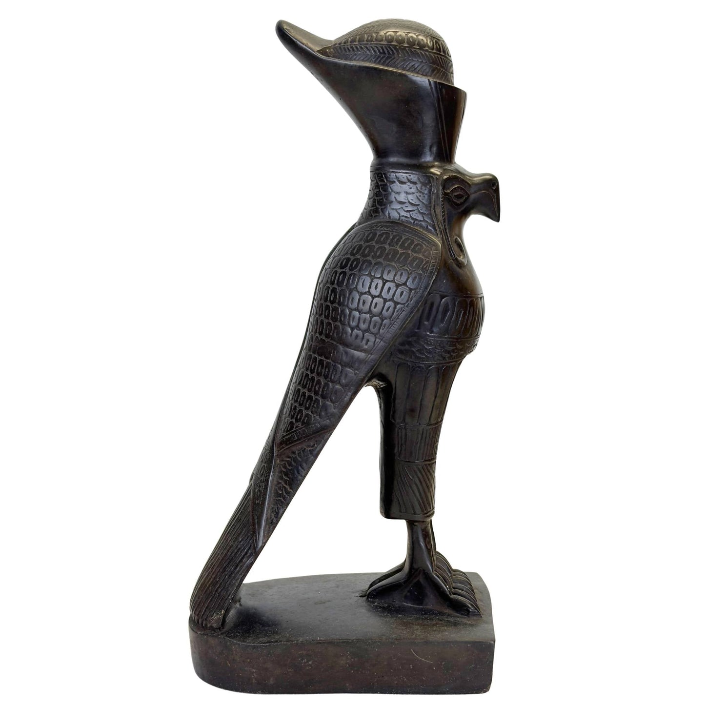 Horus beeld geïnspireerd op de kunst van het oude Egypte