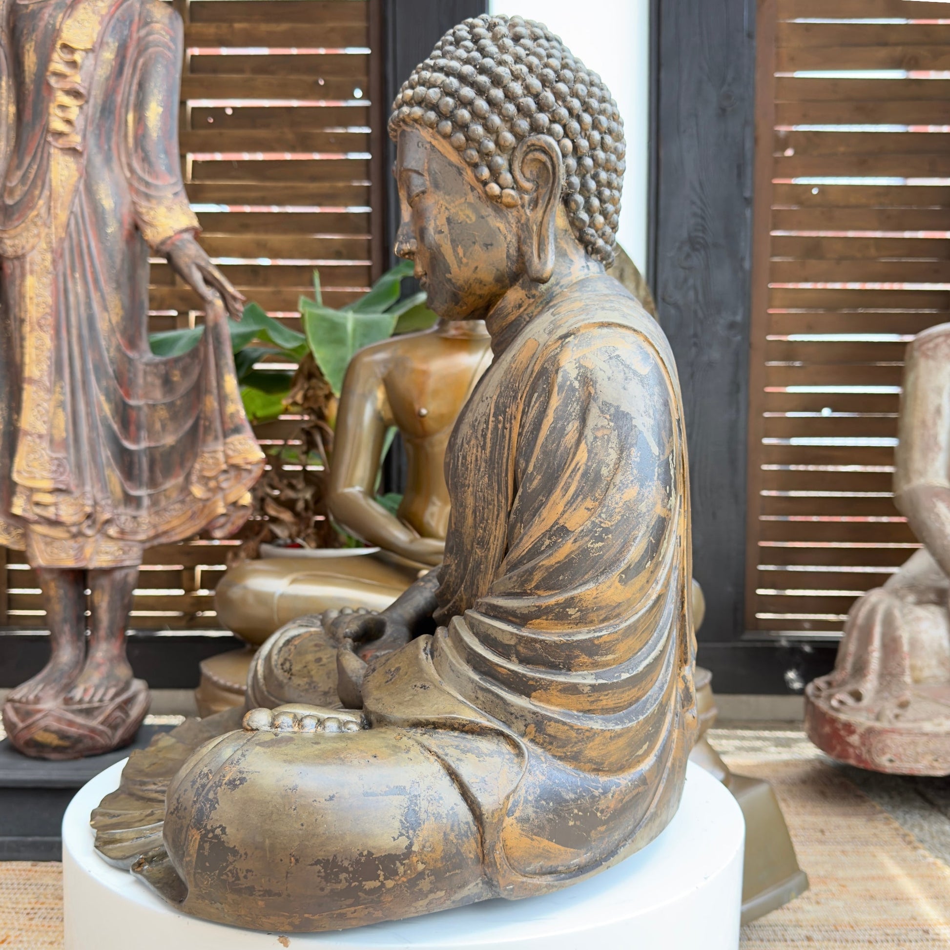 Japanese Buddhist bronze sculpture from around 1900, catalogue view 06