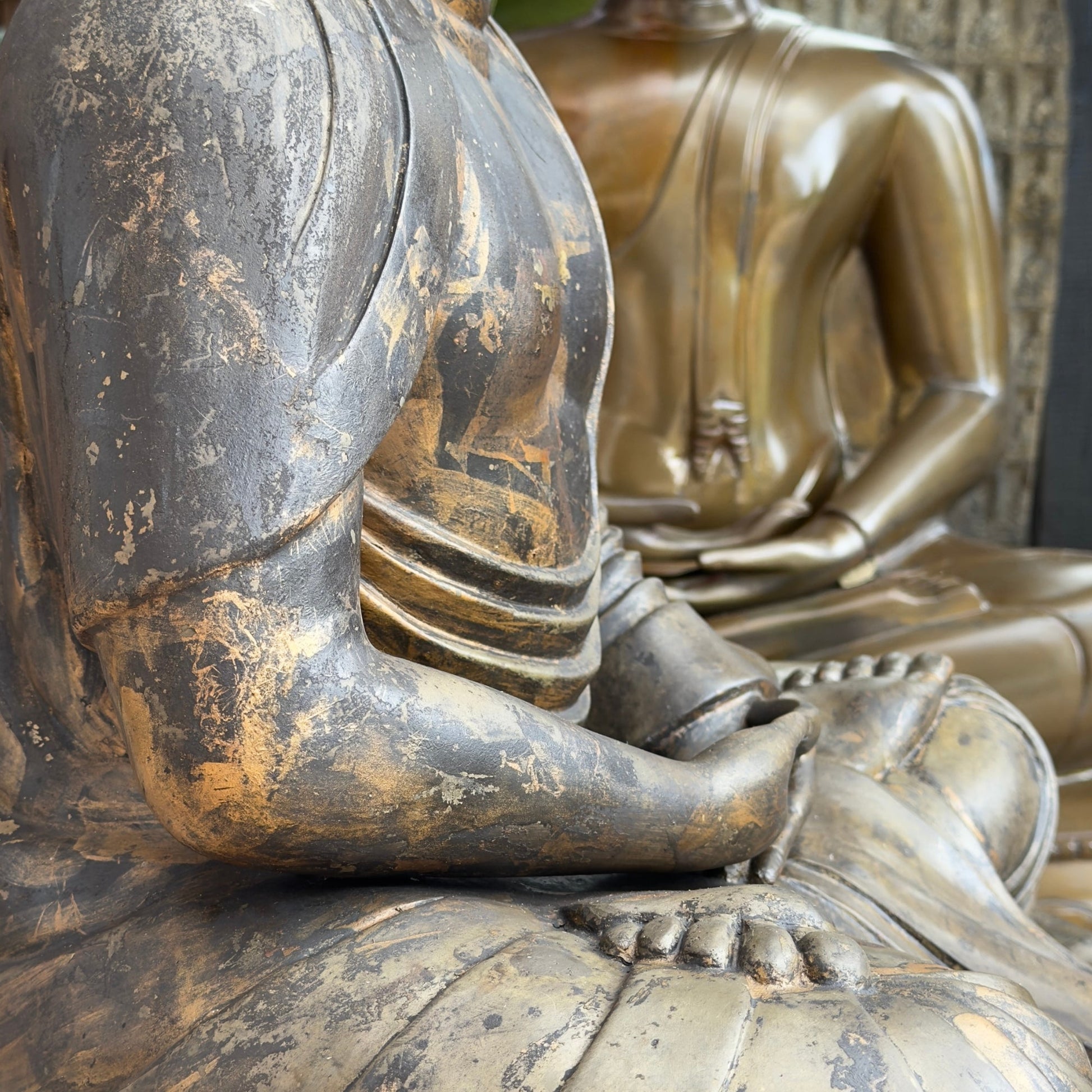 Japanese seated Buddha dating to around 1900, catalogue view 17