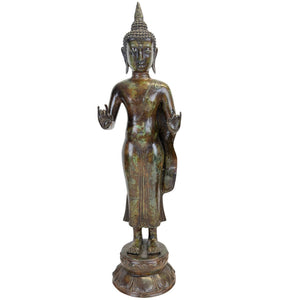 Antieke Javanese Boeddha – Majapahit Revival Stijl – Vitarka Mudra