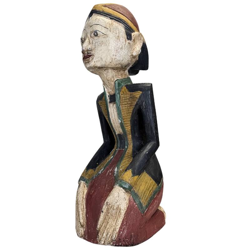 Traditioneel Javanese hofbeeld voor harmonie en huwelijksgeluk.