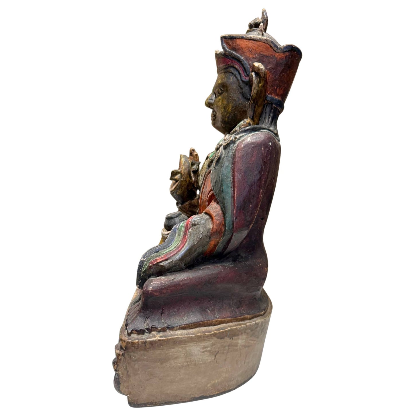 Karma Kagyu erfgoed black hat lama sculptuur
