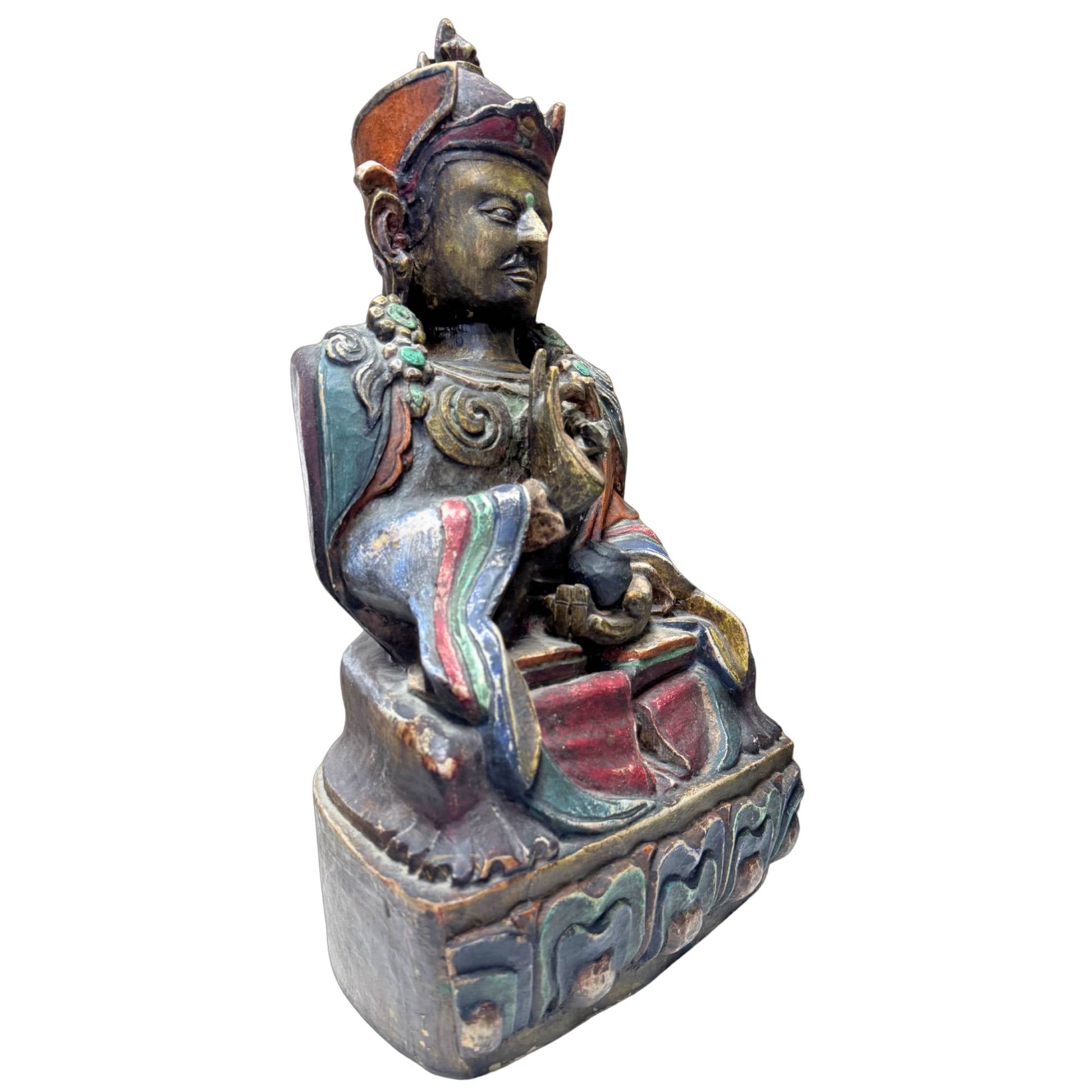 Karma Pakshi beeld Himalaya consecratie verzegeld 44cm