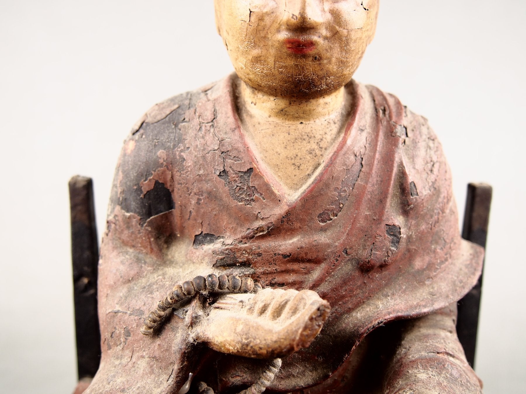Tempelbeeld van Kukai uit Japan
