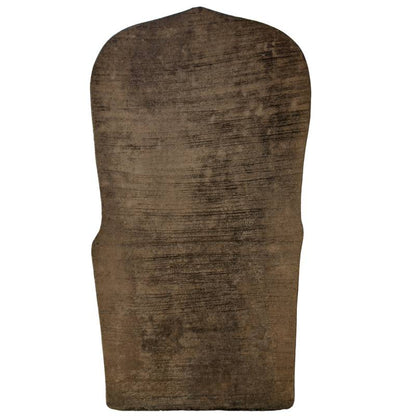 Large Javanese Tara – Hand-Carved Sandstone, 60 cm – left three-quarter rear view