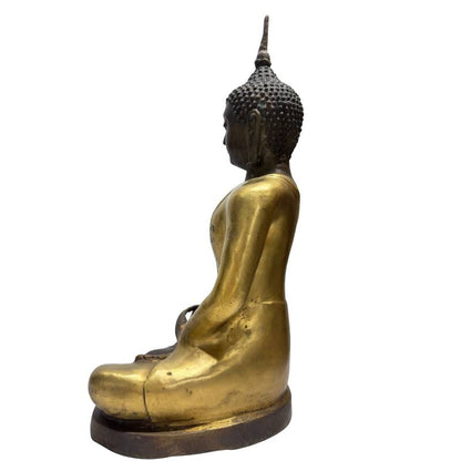 Opposite side angle of Buddha in Dhyana Mudra