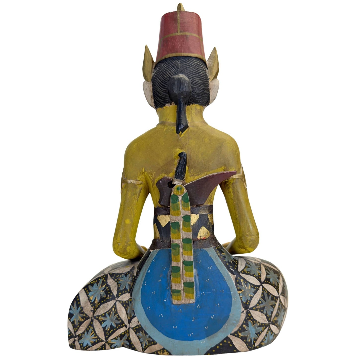 Vrouwelijke Loro Blonyo figuur, symbool voor vruchtbaarheid en harmonie.