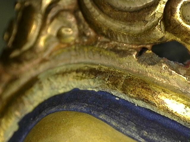 Bronze Tara statue on a layered lotus base