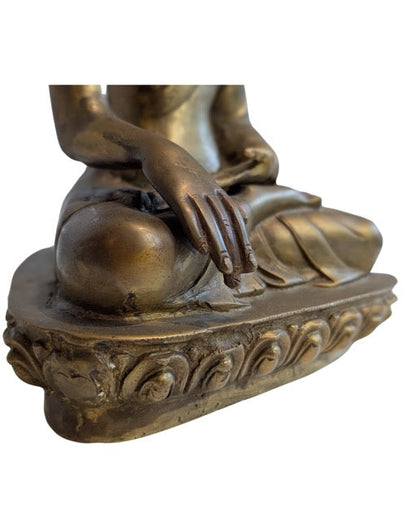 Nepalese bronze Buddha from circa 1950–1970