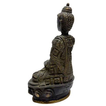 Opposite rear angle of Dhyana Mudra Buddha