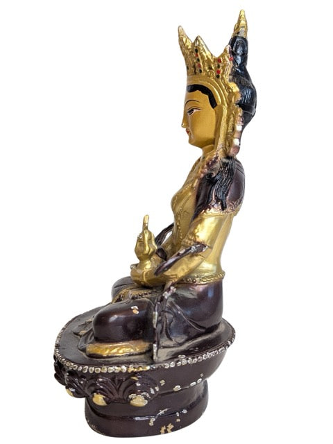 Lotus base beneath the Nepalese Tara statue