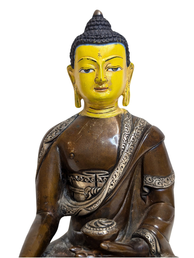 Medicine bowl held by the Buddha of Healing