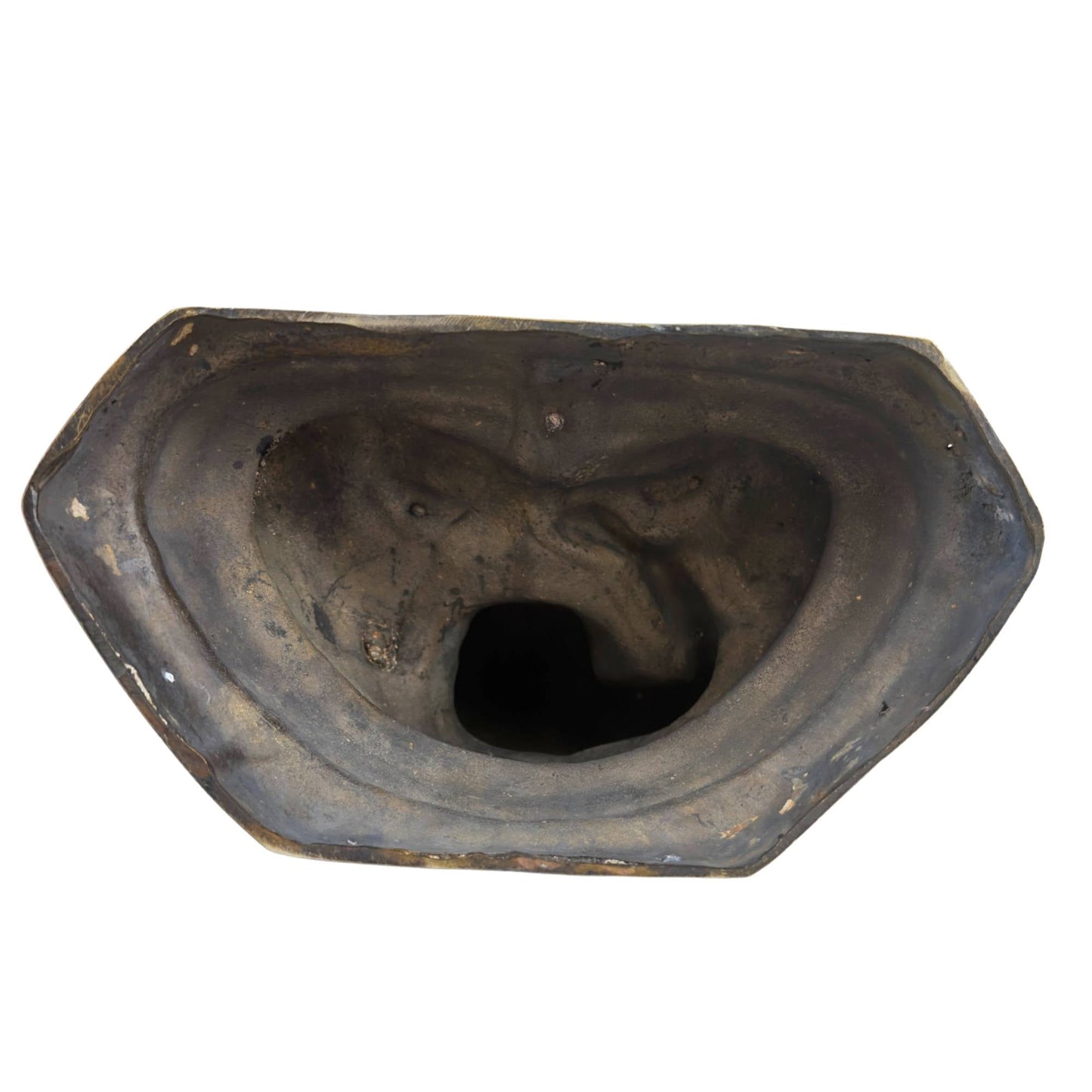 Originele Thaise bronzen Boeddha van 27,5 cm hoog