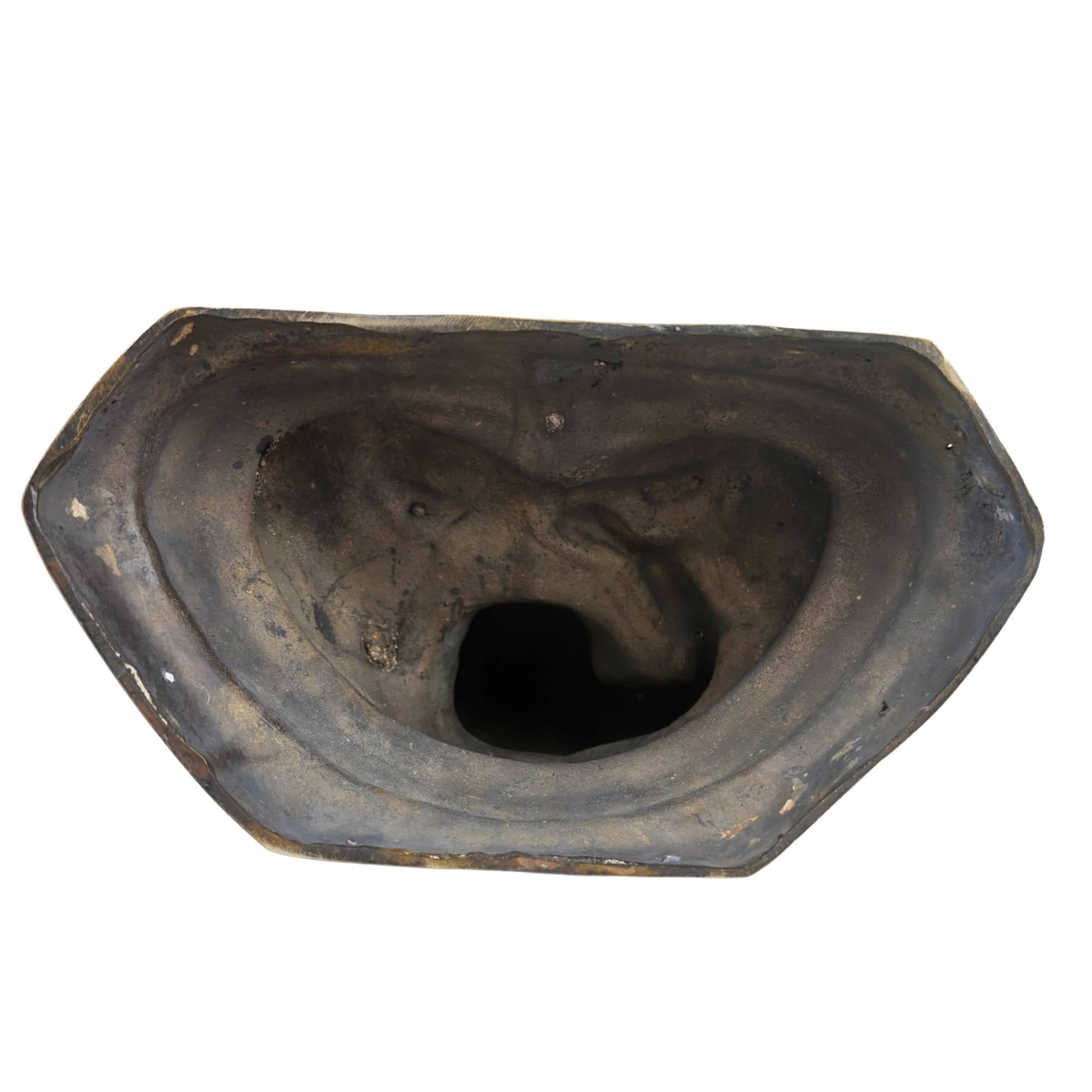Originele Thaise bronzen Boeddha van 27,5 cm hoog