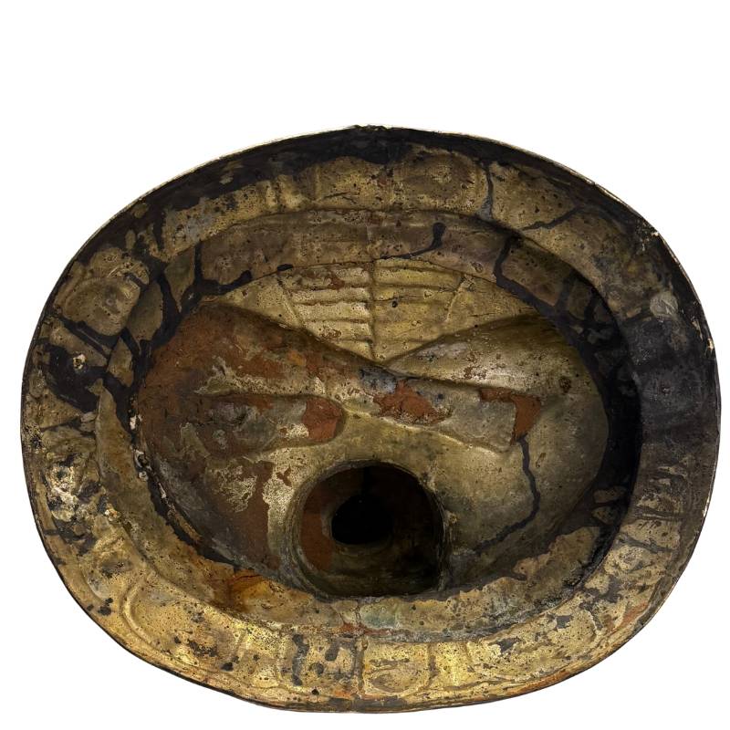 Weergave van de historische Shakyamuni Boeddha in Javaanse Bhumisparsha-stijl.